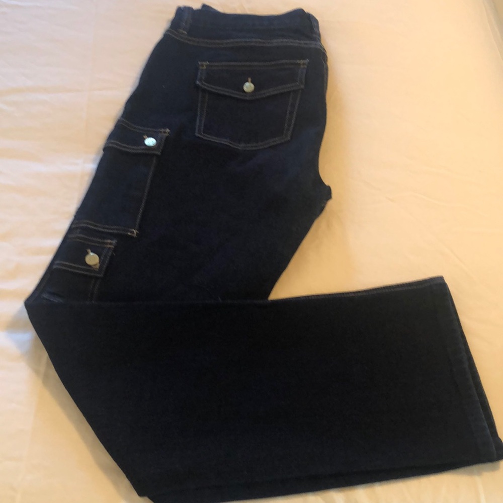 RL DARK WASH JEANS